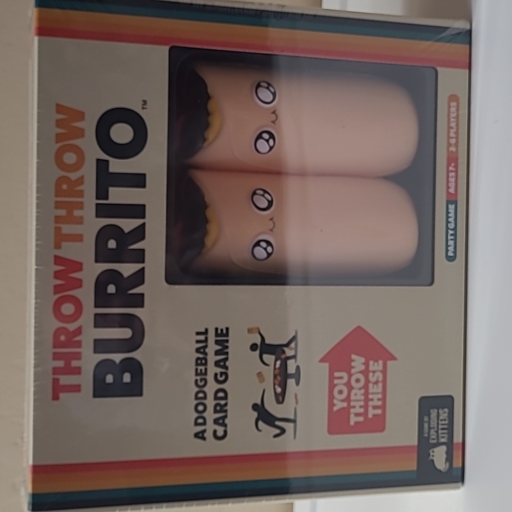 Brand new Throw Throw Burrito game.